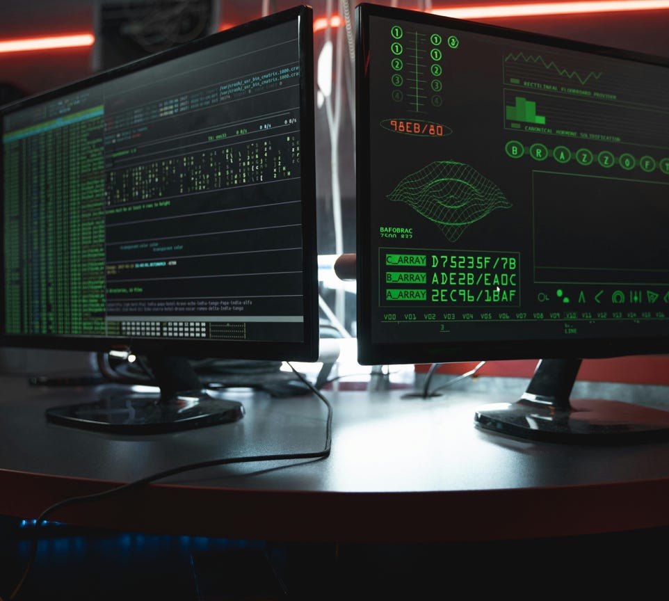 Close-Up View of System Hacking